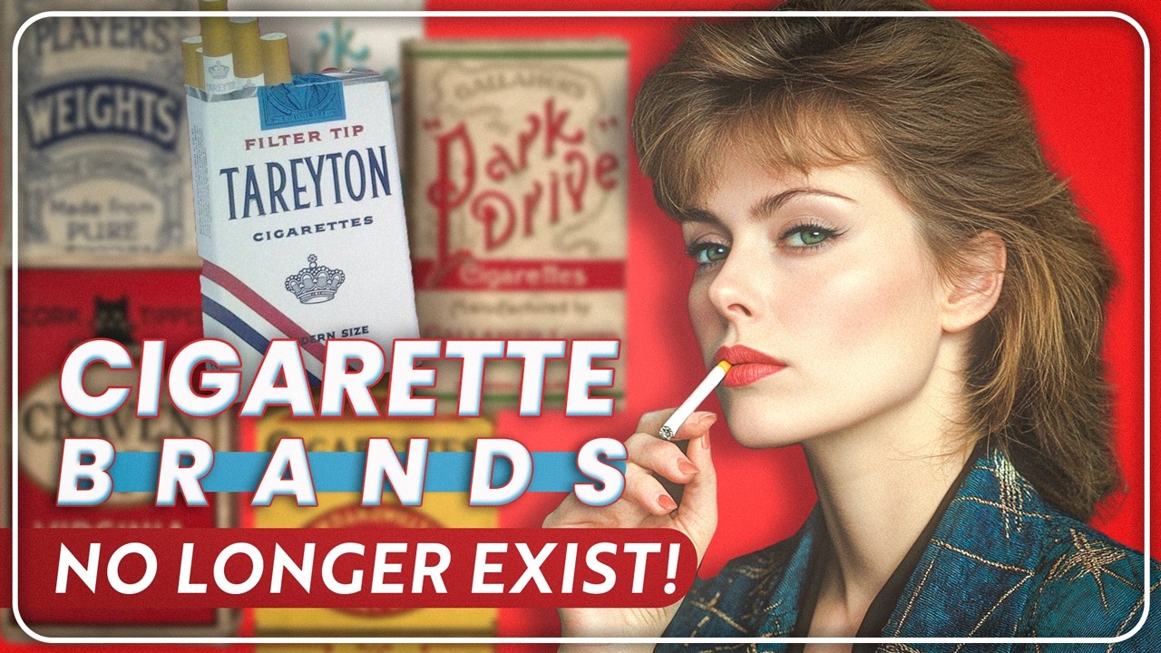 1 Hour of Famous Cigarette Brands That FADED Into History!