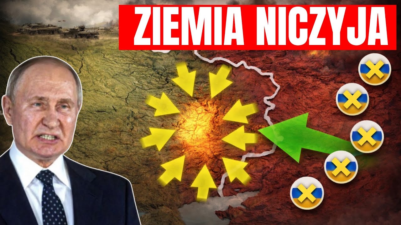 30-milowy MUR w DONIECKU, gdzie Rosja płaci za każdy cal KRWIĄ