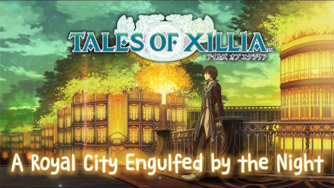 3hours relaxing music  of Tales of Xillia - A royal city engulfed by the night🌙 [Relax,Study,Sleep]
