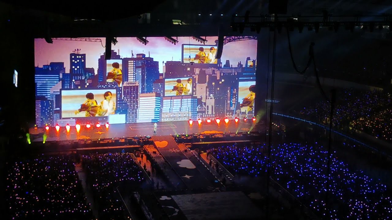 211128 BTS ( 방탄소년단) — MEDLEY (Airplane PT.2 + Baepsae + Dis-Ease) live at SoFi Stadium