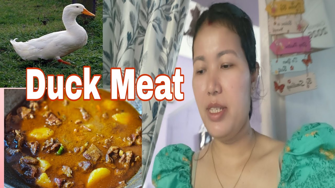 First time duck ka meat bana rahi hu 😋