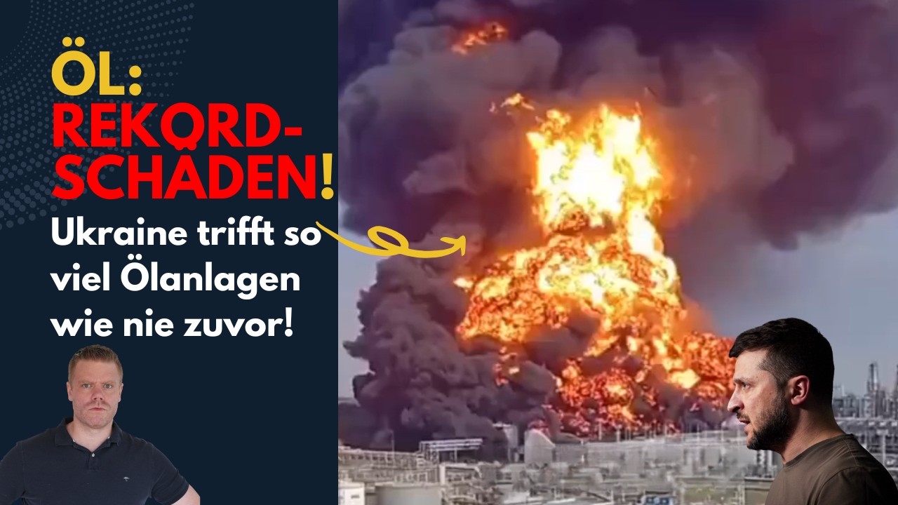 Neuer REKORD bei Angriffen auf russisches &Ouml;l! Ukraine Lagebericht (527)