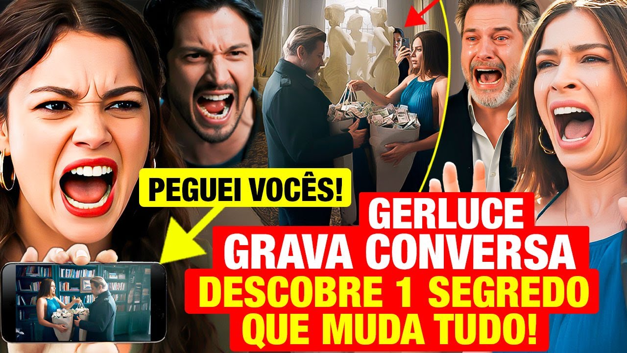 TRÊS GRAÇAS: GERLUCE FERRA ARMINDA E FERETE, PAULINHO VIRA HERÓI - Novela três graças