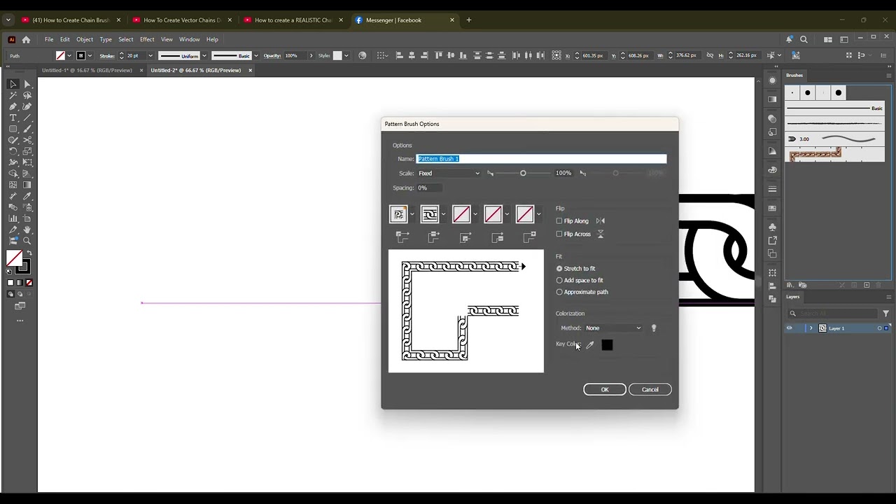 Stylized Chain Link Patterns – Design Inspiration