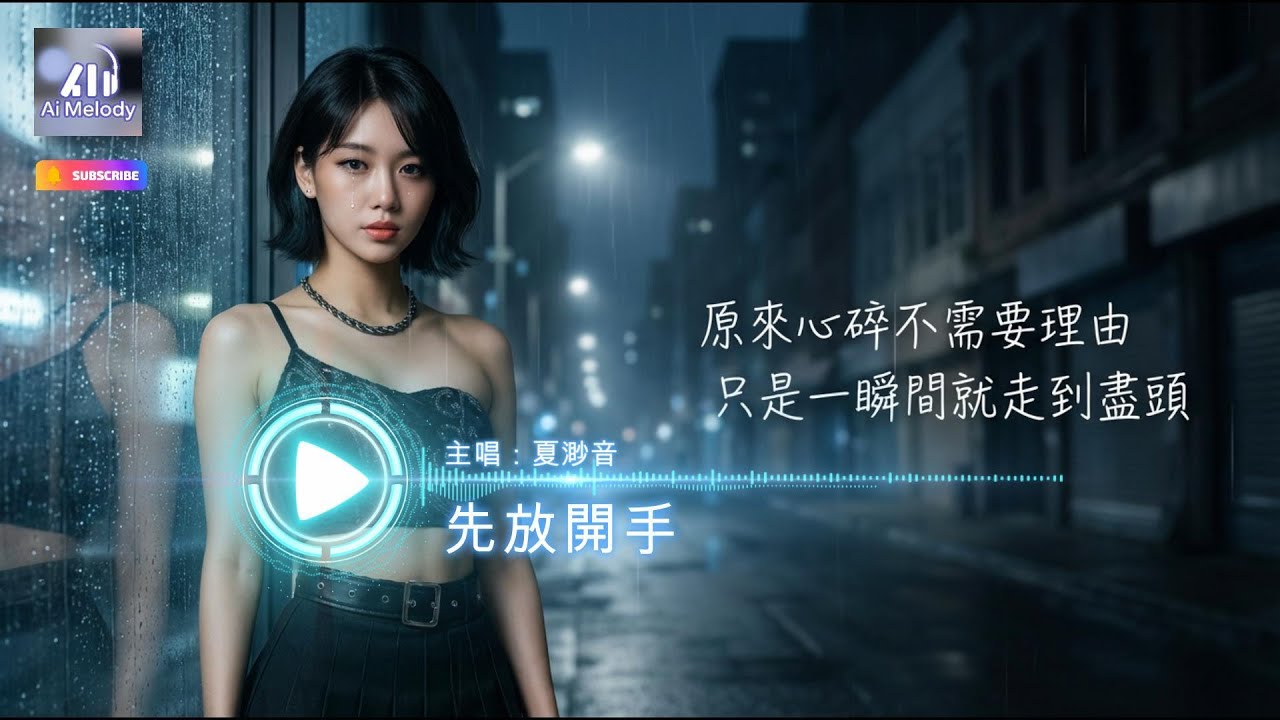 先放開手 | 主唱 夏渺音 Mio | A弦 智能旋律 | AYun AI Melody