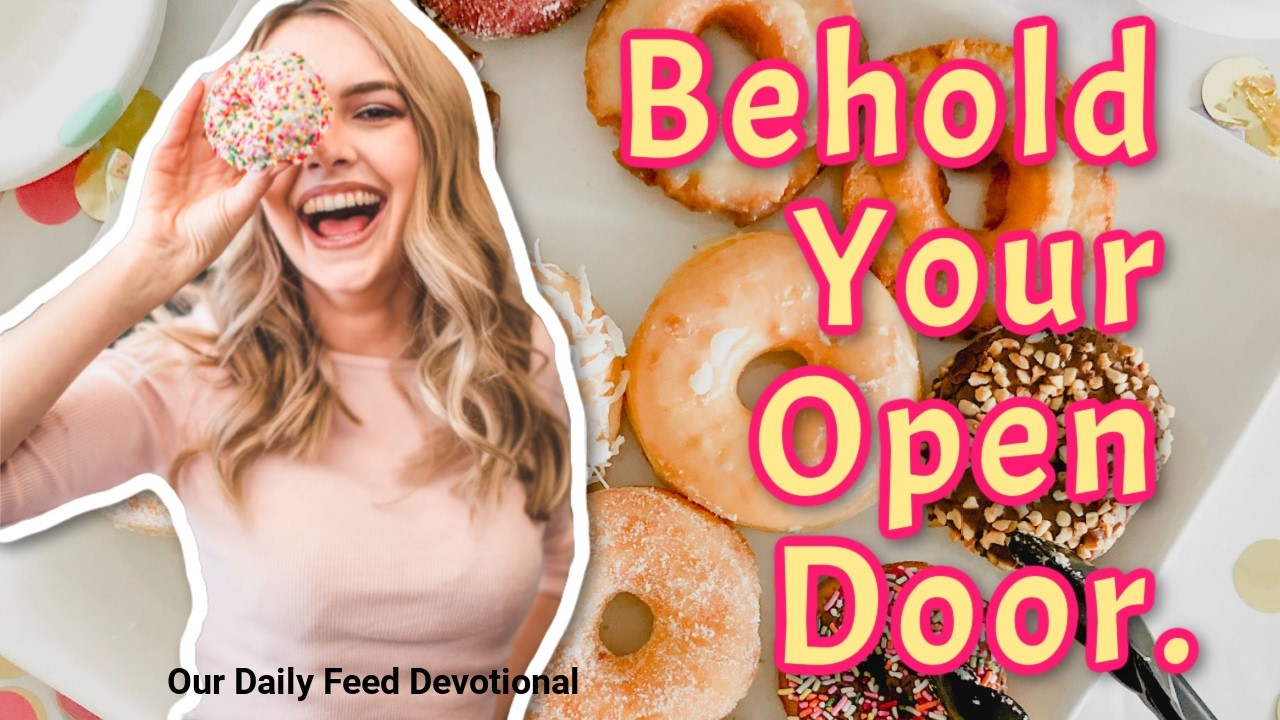 Holding On To The Door That God Has Opened For You