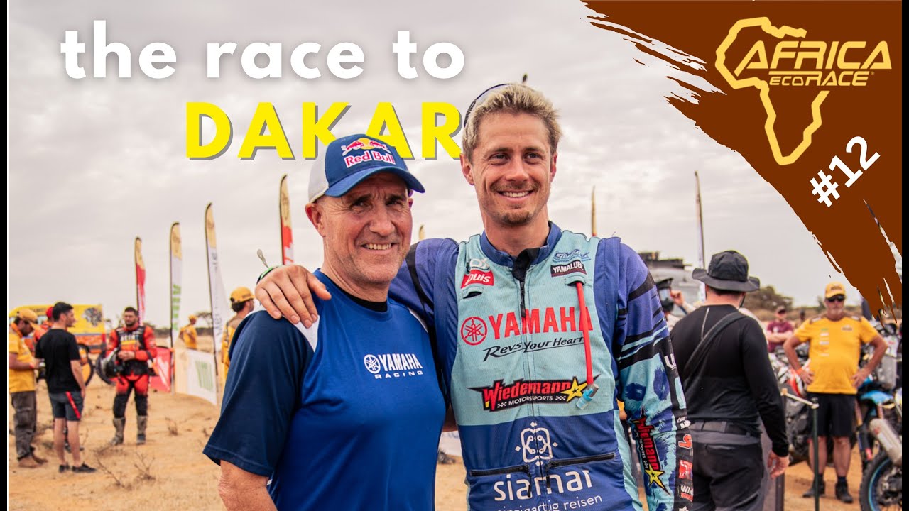 Africa Eco Race, und plötzlich steht Stéphane Peterhansel vor uns, #DankeCiao