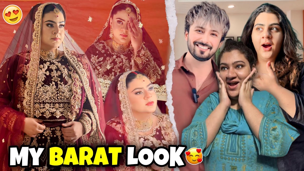 My Full Barat Look 😍 | Wedding Shoot Day By Qaisar Baloch ✨
