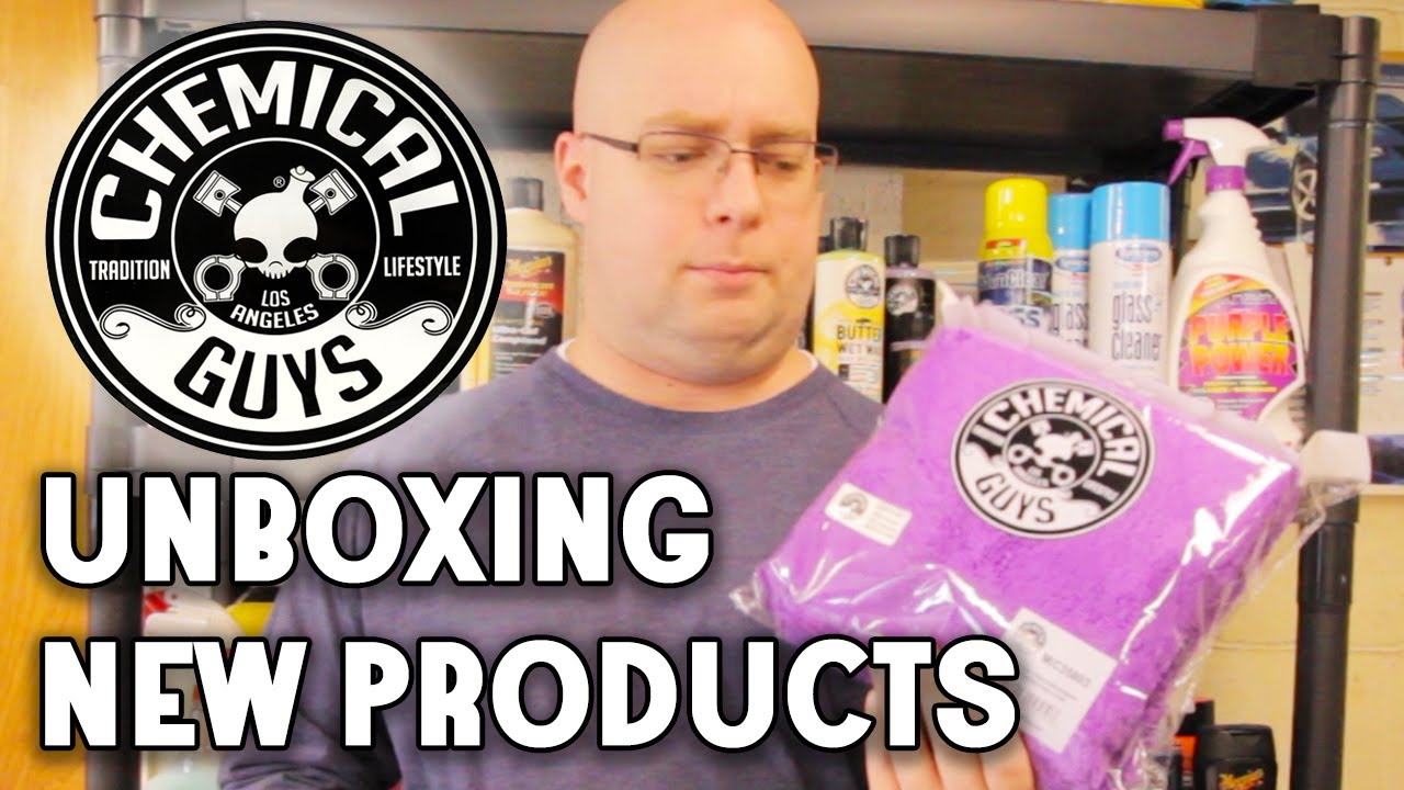 CHEMICAL GUYS NEW PRODUCTS UNBOXING - CITRUS WHEEL GEL, DECON IRON REMOVER, EZ CREME GLAZE & MORE