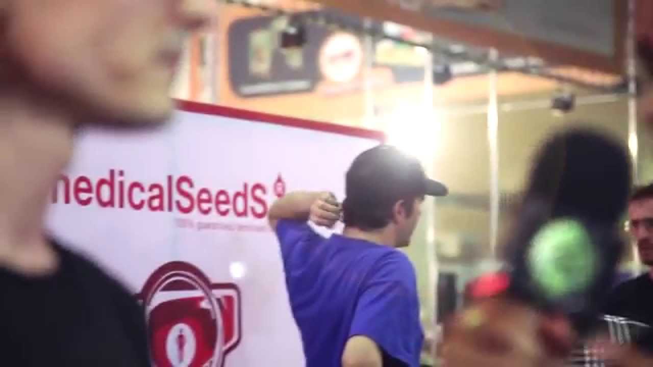 MedicalSeeds meets up with Amsterdam Seed Center's Esje Herb at the Spannabis Barcelona expo 2014