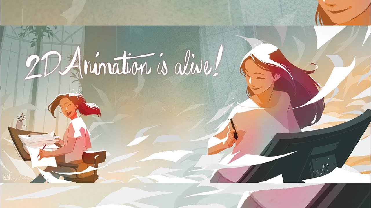 2D Animation is Alive - TVPaint Illustration by Tevy Dubray 2/2