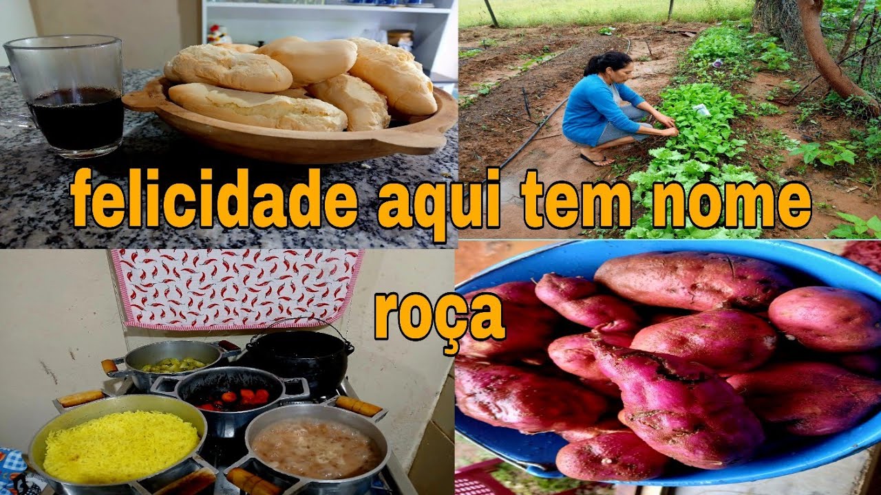 DIA CUMOM DE UMA MORADORA DA ROÇA 