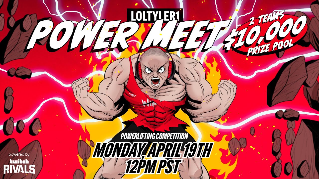 TYLER1: TWITCH RIVALS NEEDS ME FOR LEAGUE AND POWERLIFTING