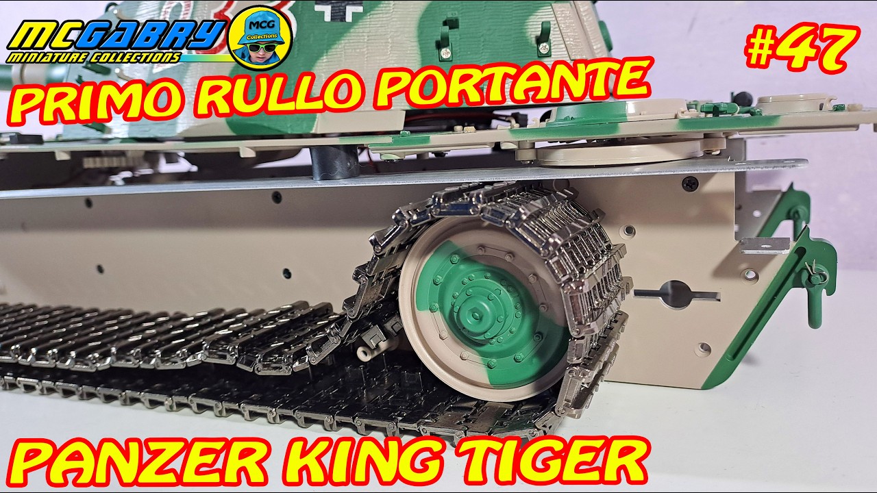 KING TIGER HACHETTE N.47 PRIMO RULLO PORTANTE - UNBOXING EDICOLA