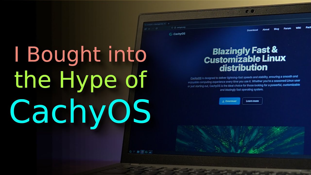 Я поверил в шумиху вокруг CachyOS