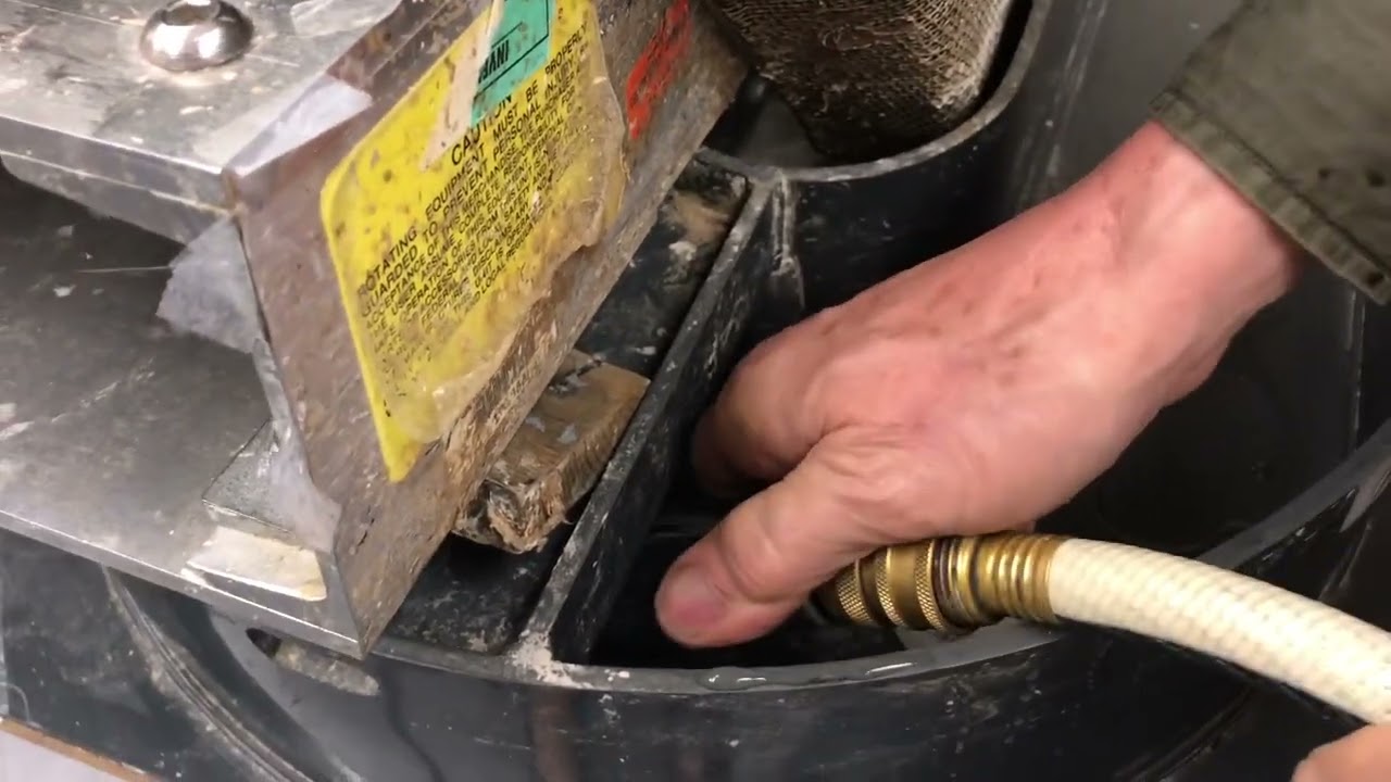 Papermaking - Using a papermaking beater to make a batch of pulp.