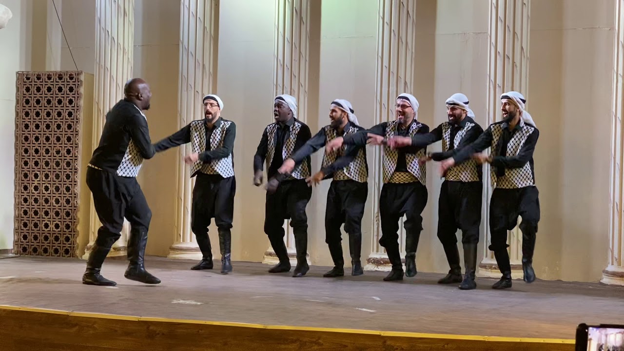 #ابراهيم_صبيحات_سحجة_عربية_و_دحية_من_التراث الفلسطينيه-فرفة_الحان_للفنون_الشامية_0502280920