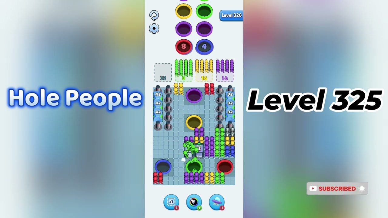Hole People Level 325 Walkthrough 🕳️ | Step-by-Step Guide | Go Answer