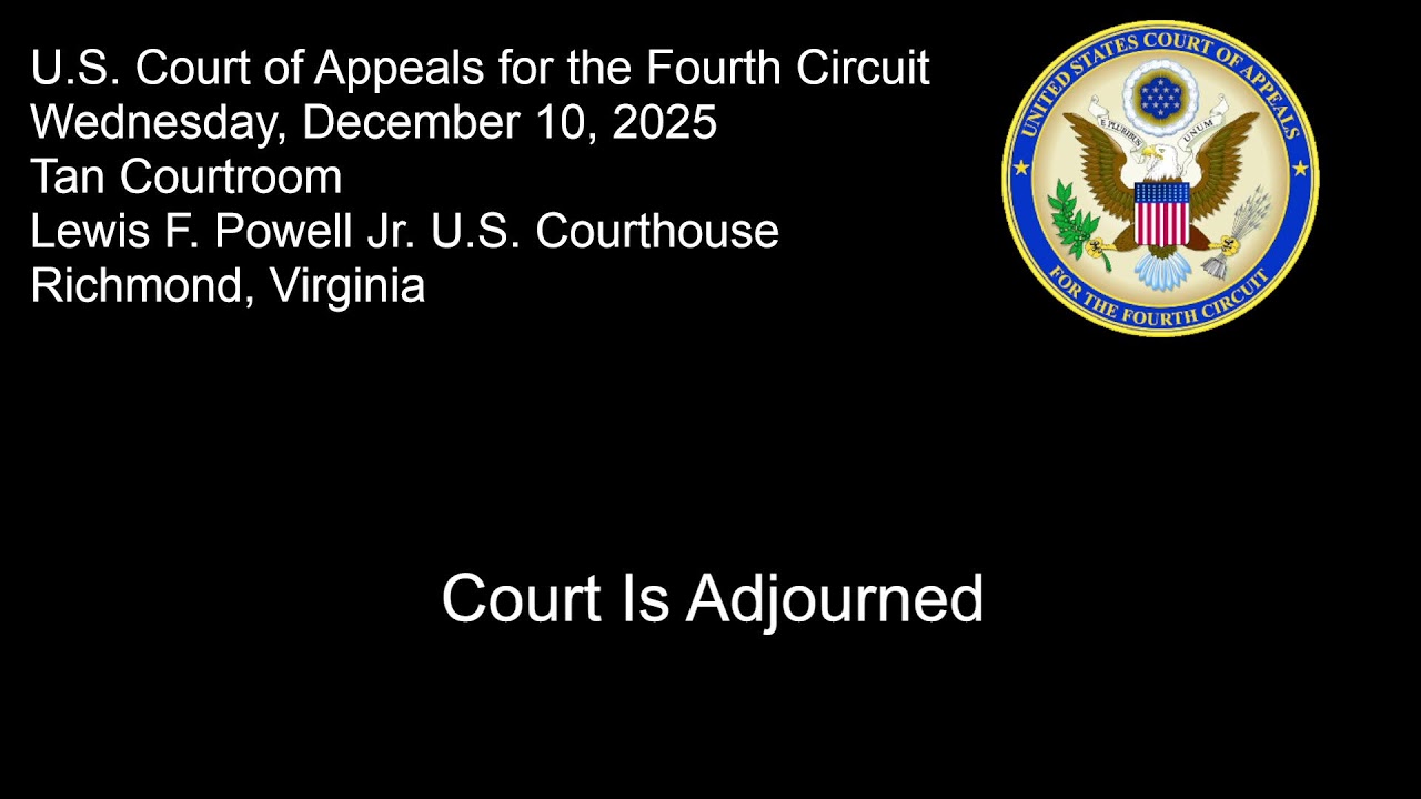 Panel VI (Tan Courtroom) Oral Arguments - 9:30am Wednesday 12/10/2025