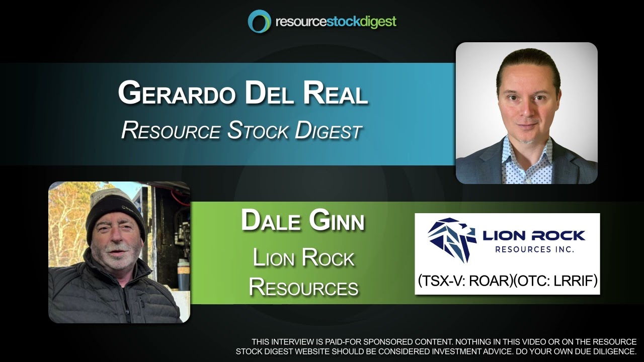 Lion Rock CEO Dale Ginn on Positive First Drill Results at Volney Lithium-Gold Project, South Dakota