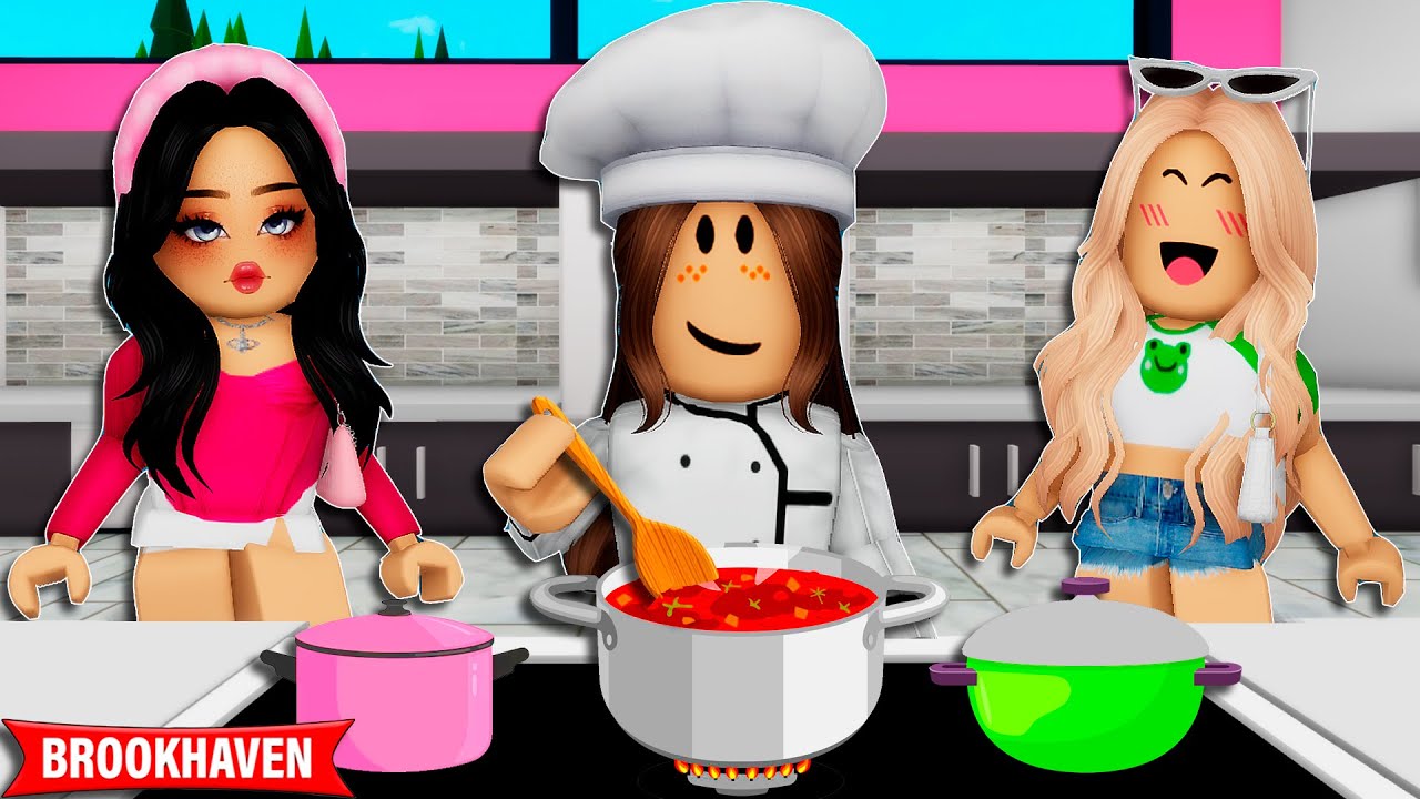 A MENINA que TINHA o SONHO de SER COZINHEIRA | Roblox Brookhaven 🏡Rp | Historinhas