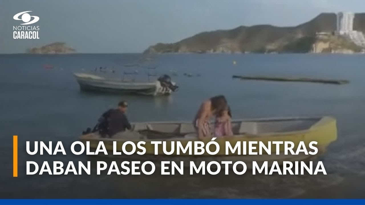 Dos turistas nadaron durante casi 15 horas para salvar sus vidas en Santa Marta