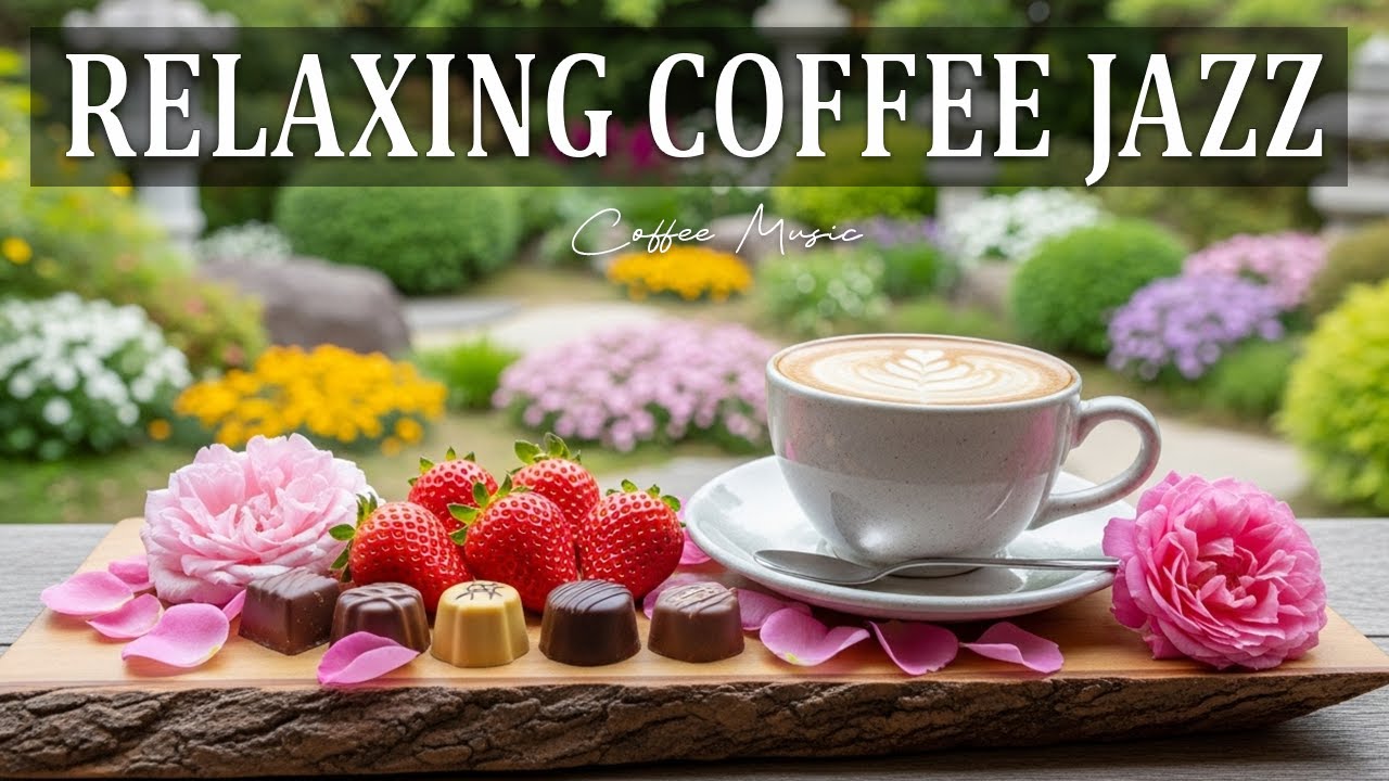 Relaxing Jazz Music ☕ Upbeat Bossa Nova Cafe & Lightly Jazz Background Music for Joyful Moods