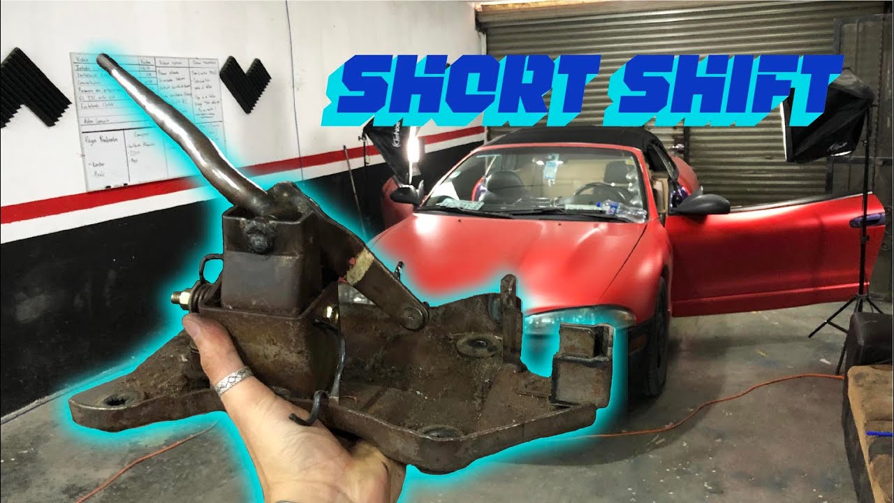 Instalando SHORT SHIFTER al ECLIPSE TURBO I Cesar Tuning