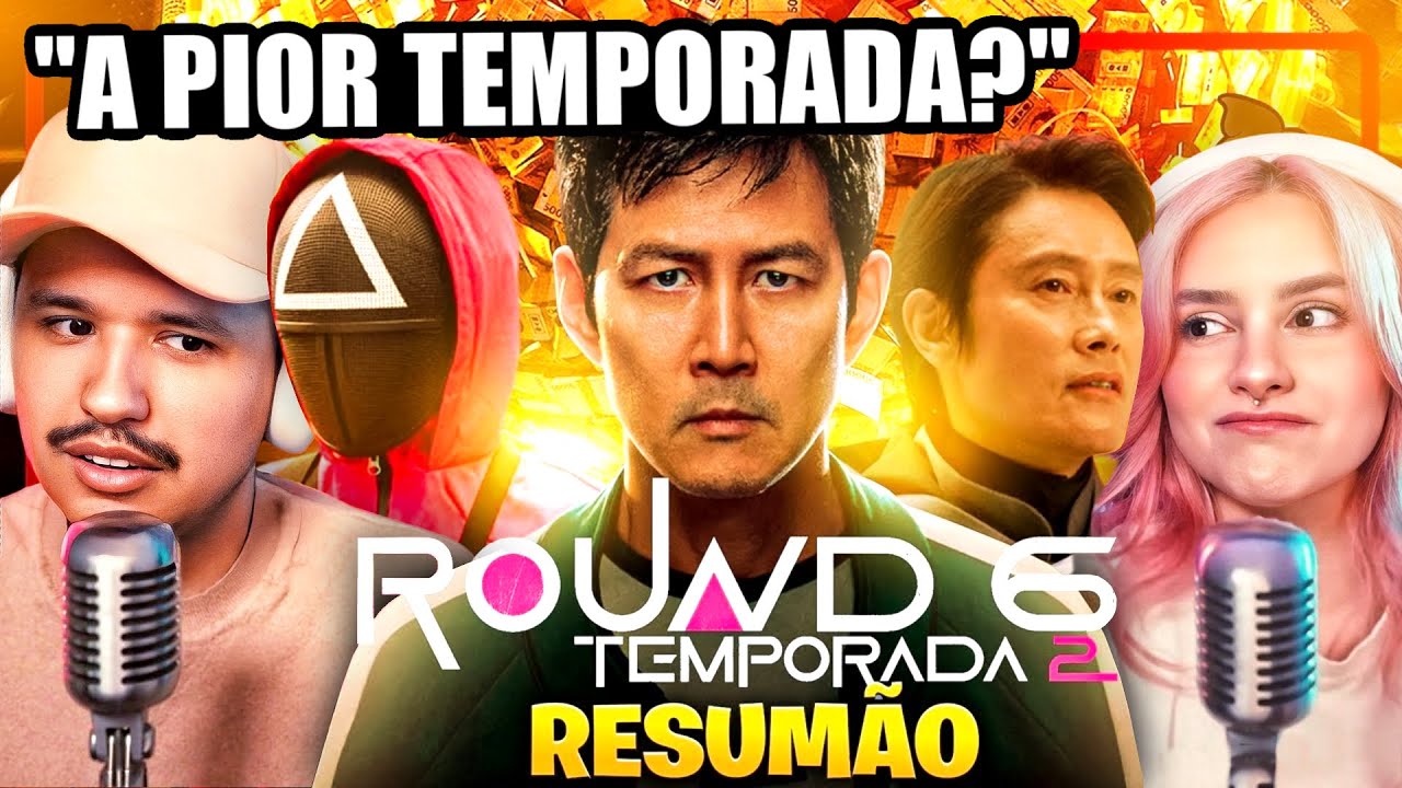 a 2 temporada de ROUND 6 é TÃO RUIM ASSIM? | React Clark