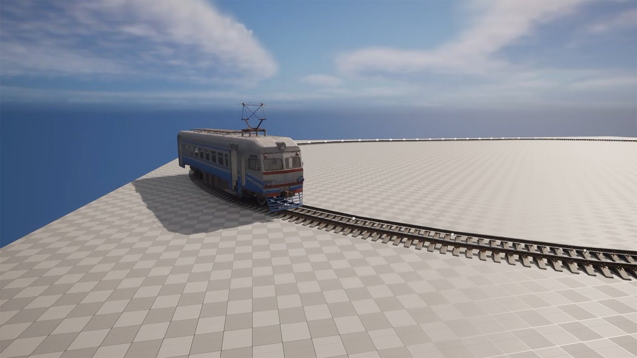 UE5 - Basic Train Simulation  #1 - Mesh preparation and Movement - (Subtitle)