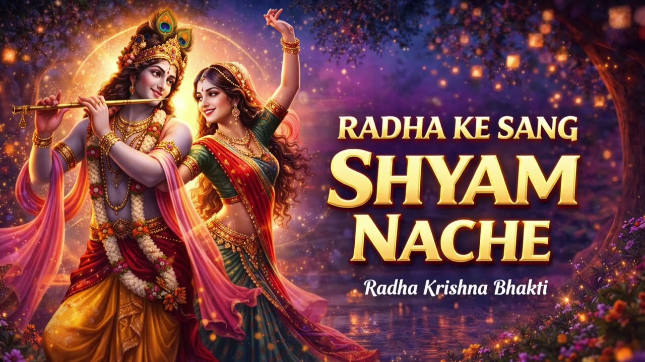 Radha Ke Sang Shyam Nache | Radha Krishna Devotional Song | Bhakti Music