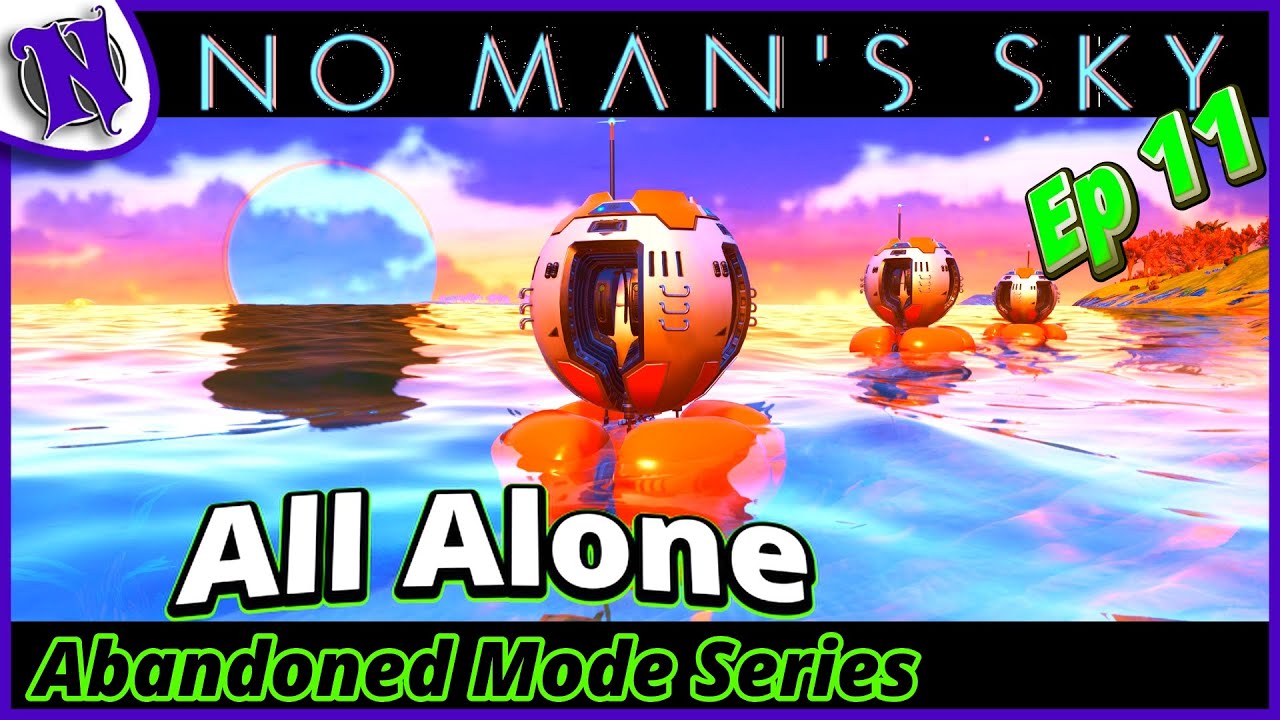 Режим «Заброшенный мир» в No Man’s Sky, эпизод 11 | Автоматическая рыбалка, наниты и улучшения ко...