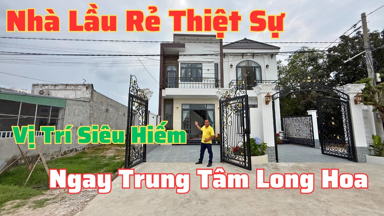 Siêu Phẩm - Nhà Lầu Kiểu Hiện Đại Thiết Kế Đẹp  Mặt Tiền Đường Nhựa | Mua Bán Nhà Đất Tây Ninh 1555N