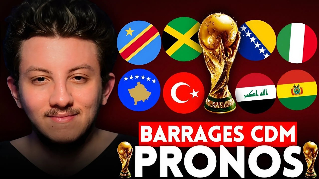 🇨🇩 RD Congo, 🇮🇹 Italie, 🇹🇷 Turquie... Qui ira au Mondial ? Pronos des finales !