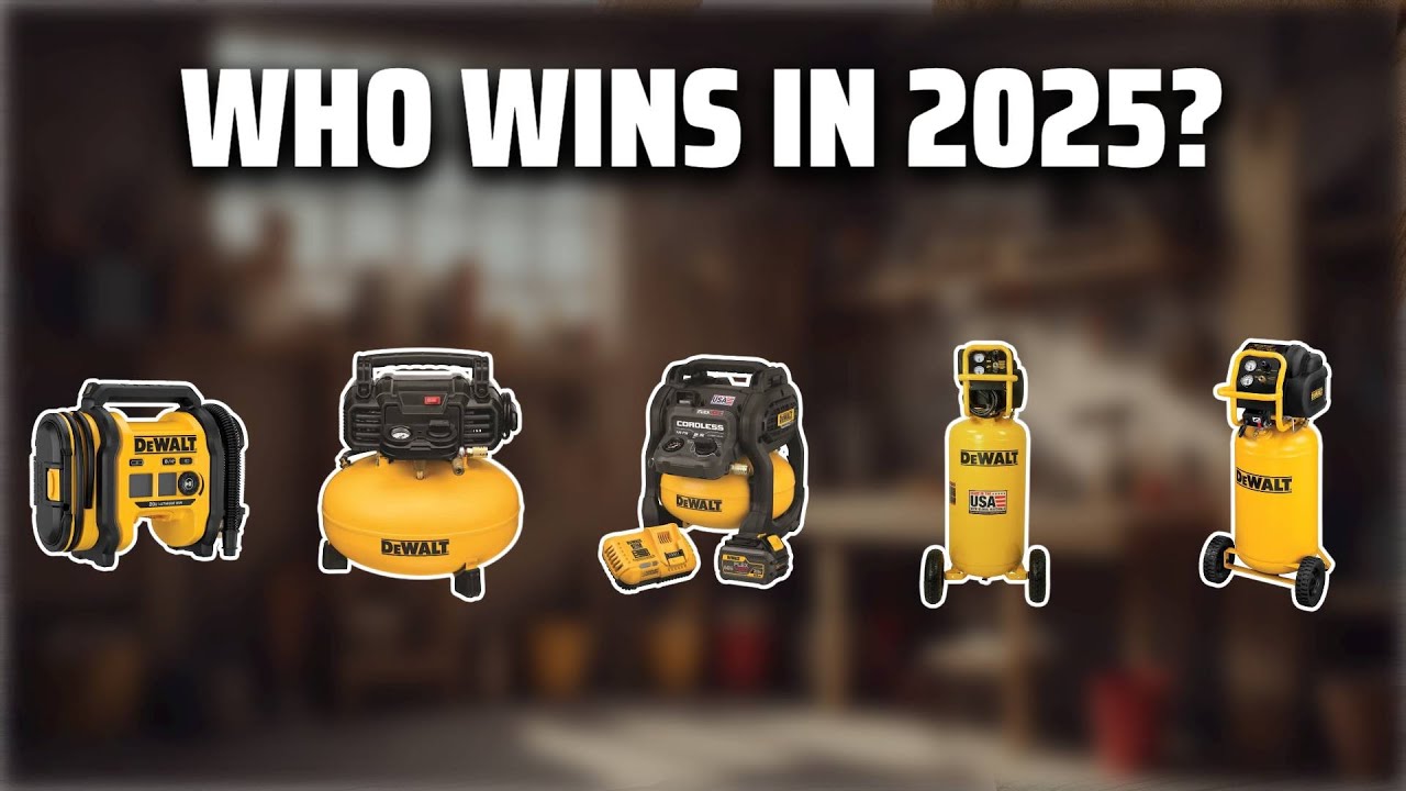 Пять лучших воздушных компрессоров Dewalt в 2025 году — обязательно к просмотру перед покупкой!