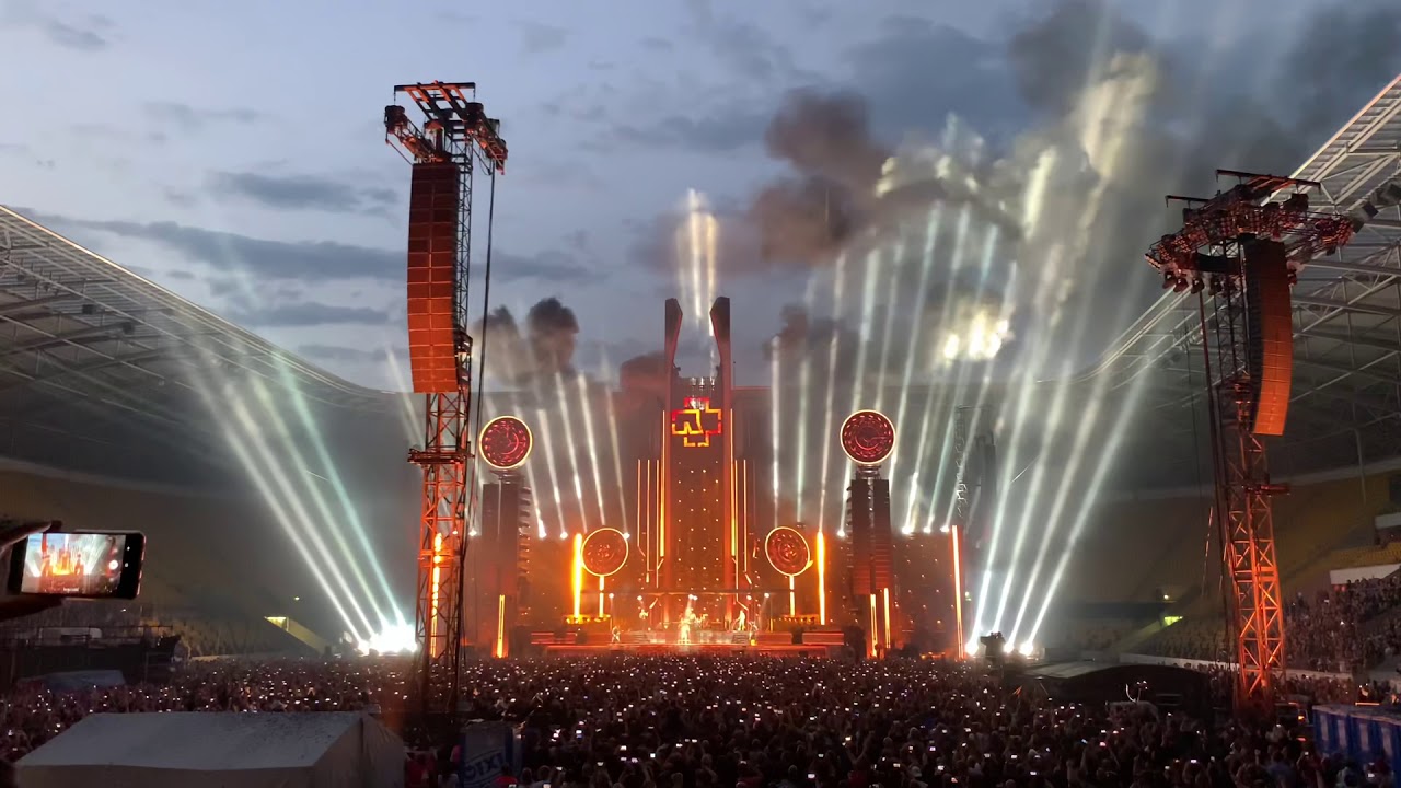 RAMMSTEIN Hier kommt die Sonne Dresden 2019