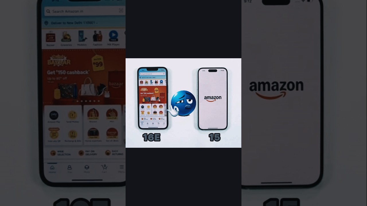 🥶 Iphone 16E Vs Iphone 15 speed test 😯