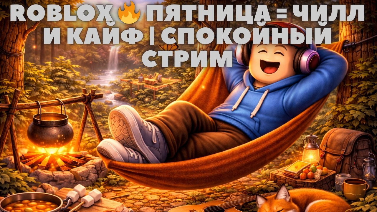 ROBLOX 😎 ПЯТНИЧНЫЙ ЧИЛЛОВЫЙ СТРИМ | ОТДЫХАЕМ ВМЕСТЕ LIVE