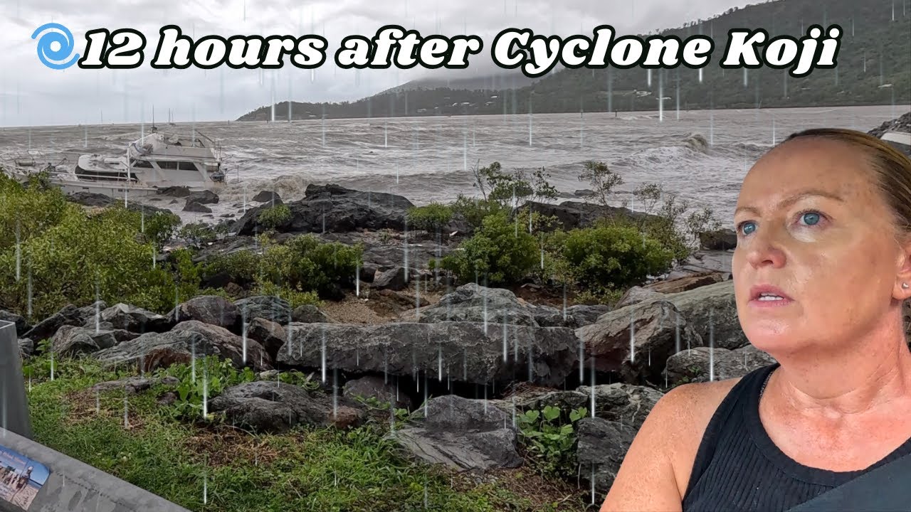 Aftermath of Cyclone Koji 🌀 Airlie Beach, Whitsundays