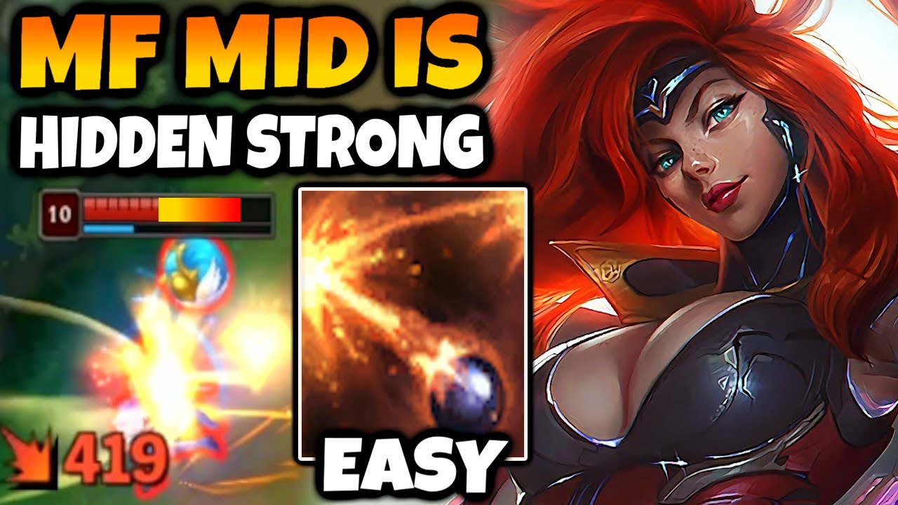 Miss Fortune Mid is SO UNDERRATED. Rush BT and become nearly unkillable in lane.