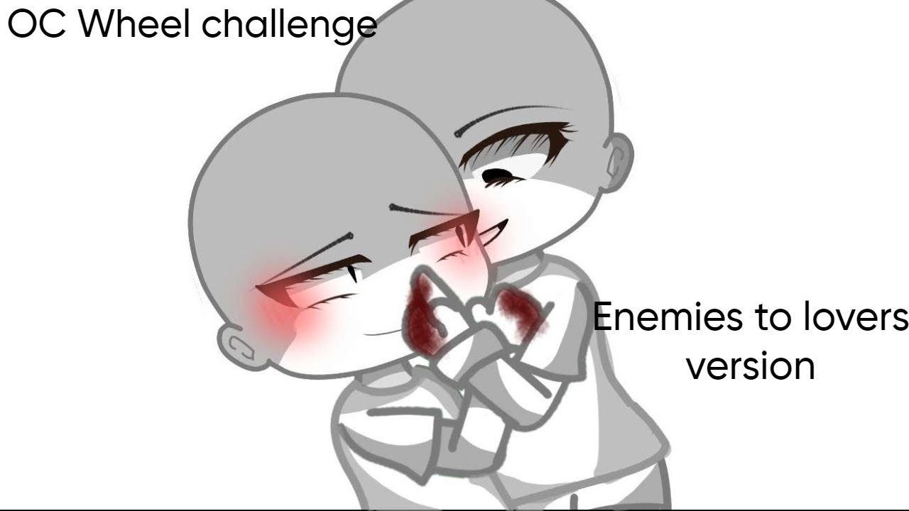 Making OCs using wheel // Enemies to lovers version // Gay //  Trend // Gacha Ultra // 
