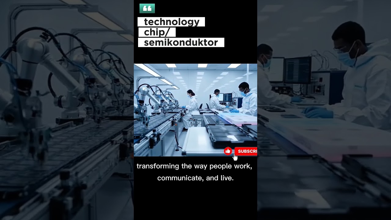 Semiconductor chip technology #technology #america #video #industrial #americanindustry