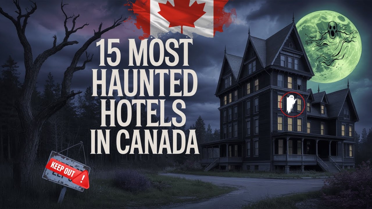 15 Most Haunted Hotels in Canada | Terrifying Encounters, Dark Legends and Ghost Hauntings