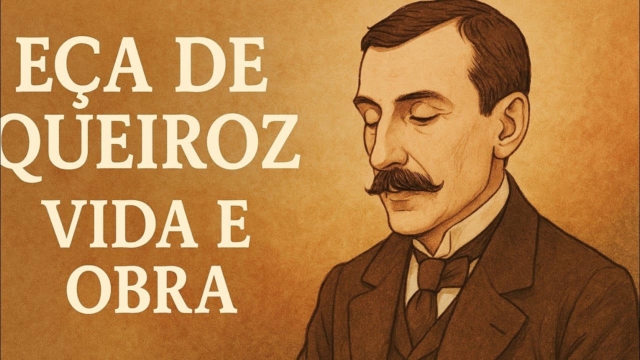 Descubra a vida e obra de E&ccedil;a de Queiroz, mestre do realismo portugu&ecirc;s! #LiteraturaRealista