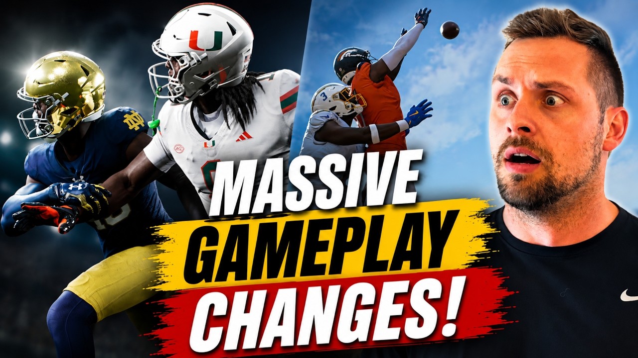 САМЫЕ БОЛЬШИЕ изменения в игровом процессе Madden 27 и CFB 27