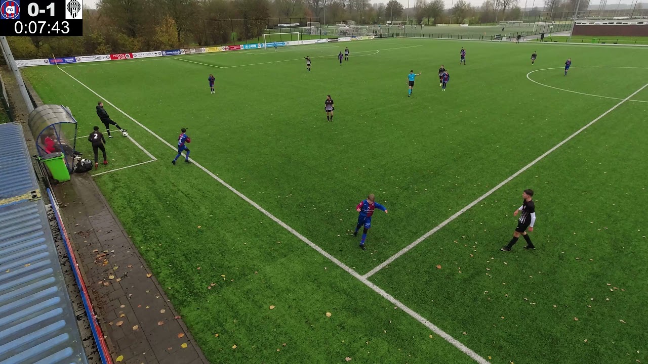 Keeper Sergio FC Abcoude november 27 2021 FCAbcoude O14-1 - SDZ O14-1 momenten wedstrijd