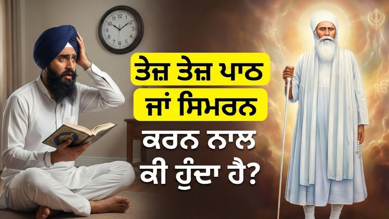 Remix Katha || ਤੇਜ਼ ਤੇਜ਼ ਸਿਮਰਨ ਕਰਨ ਨਾਲ ਕੀ ਹੁੰਦਾ ਹੈ || 