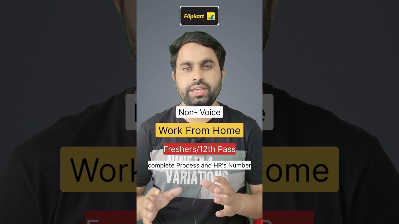 Flipkart Work From Home | Comment 