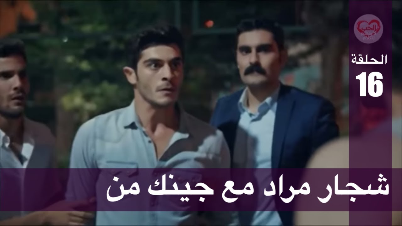 الحب لا يفهم الكلام – الحلقة 16 | شجار مراد مع جينك من