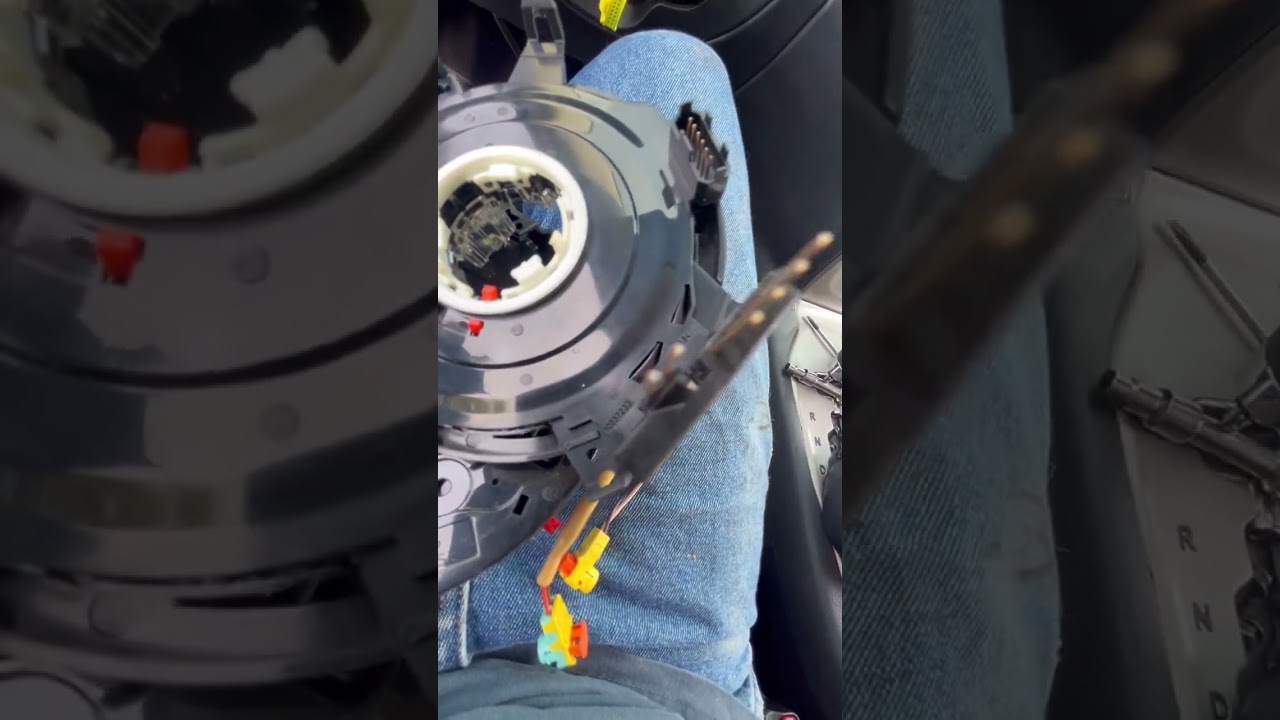 Clock spring replacement on a 2013 jeep grand Cherokee 